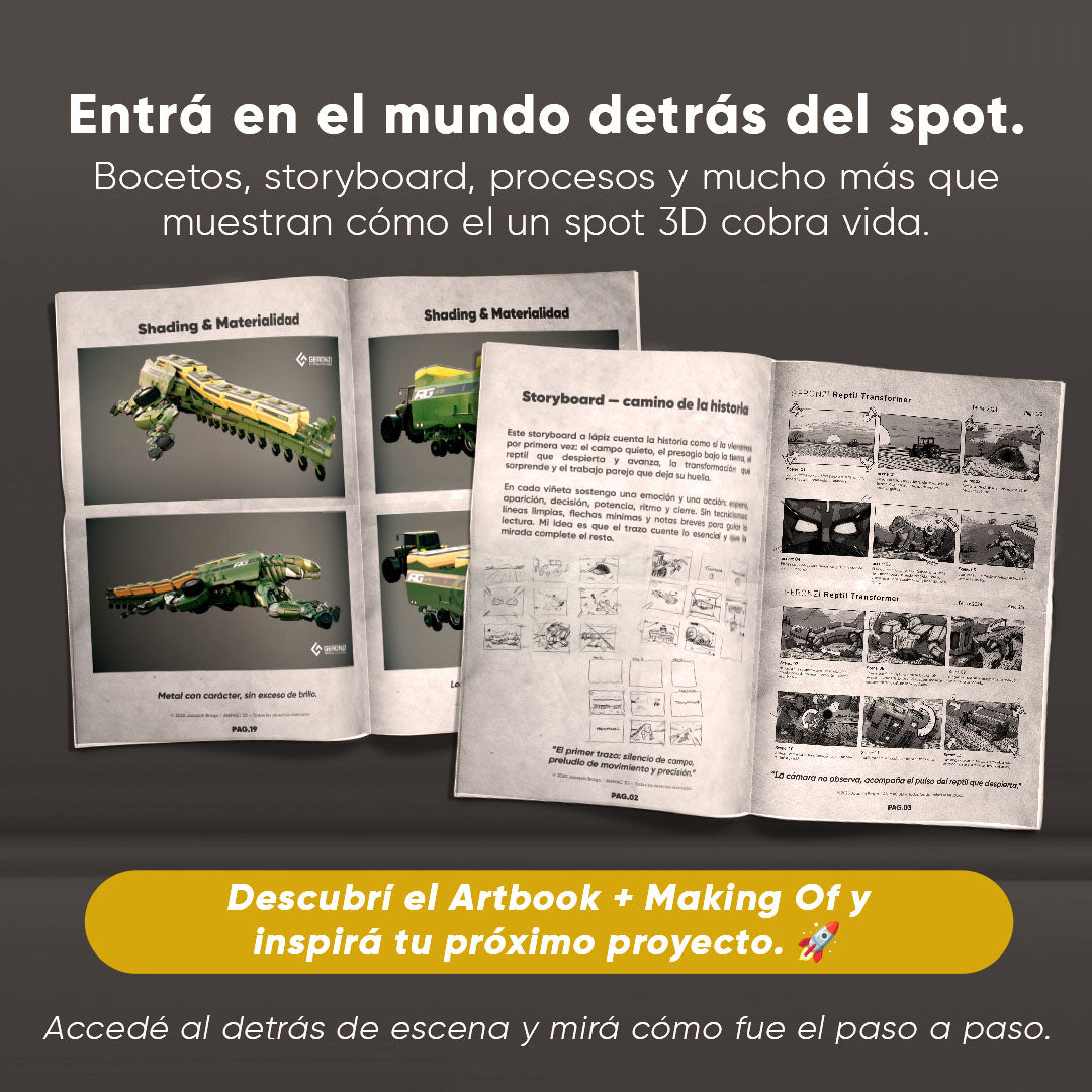 Geronzi FLEX — Bundle Digital (Spot HD + Artbook PDF + Extras)