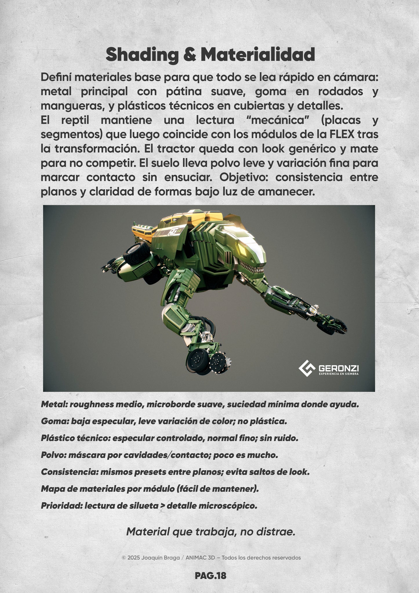 Geronzi FLEX — Artbook & Making Of (PDF) · Edición Digital