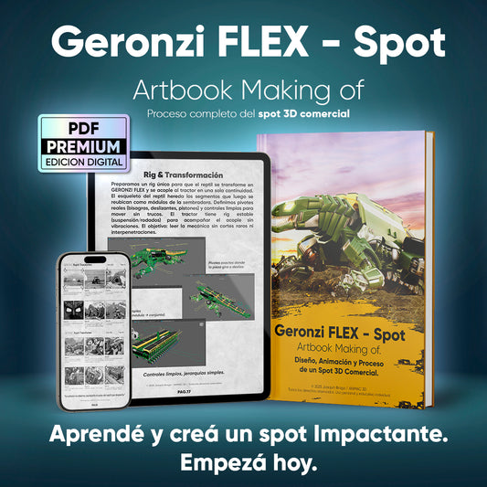 Geronzi FLEX — Artbook & Making Of (PDF) · Edición Digital