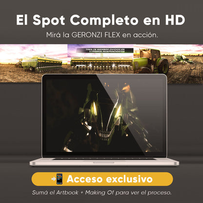 Geronzi FLEX — Bundle Digital (Spot HD + Artbook PDF + Extras)