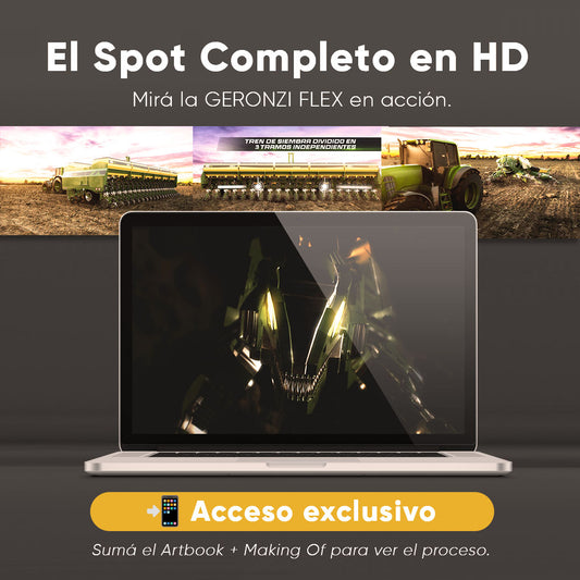 Geronzi FLEX — Bundle Digital (Spot HD + Artbook PDF + Extras)