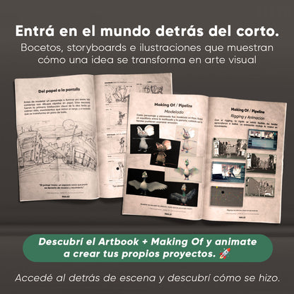 Tanguito Argentino — Bundle Digital Premium (Corto HD + Artbook PDF + Posters)