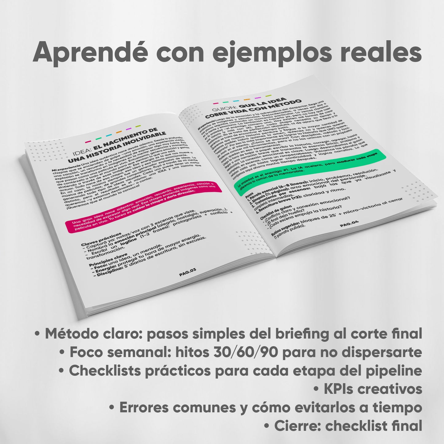 Método Creativo 360 — Ruta completa para terminar tu proyecto