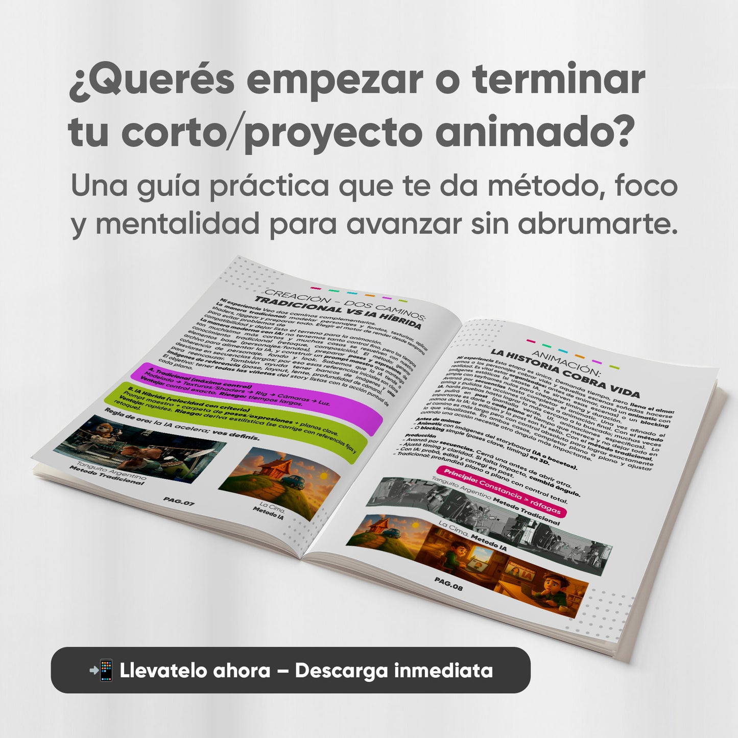 Método Creativo 360 — Ruta completa para terminar tu proyecto