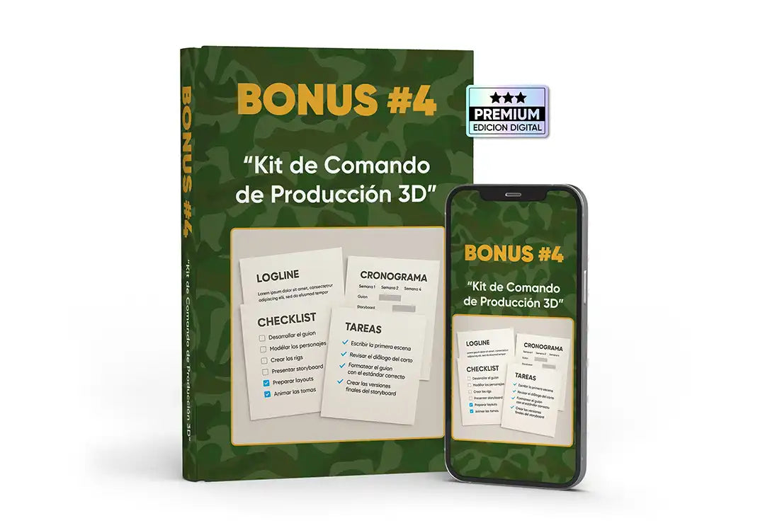 Bonus Kit de Comando de Producción 3D