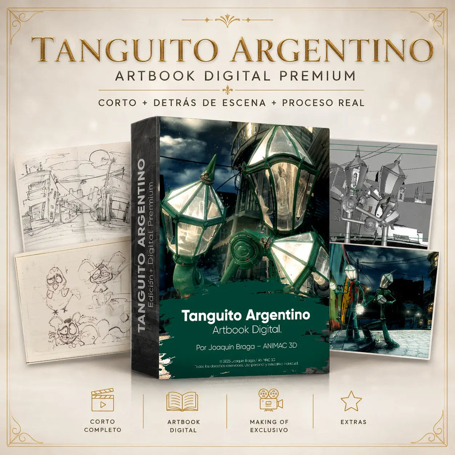 Tanguito Argentino — Artbook Digital + Corto FullHD