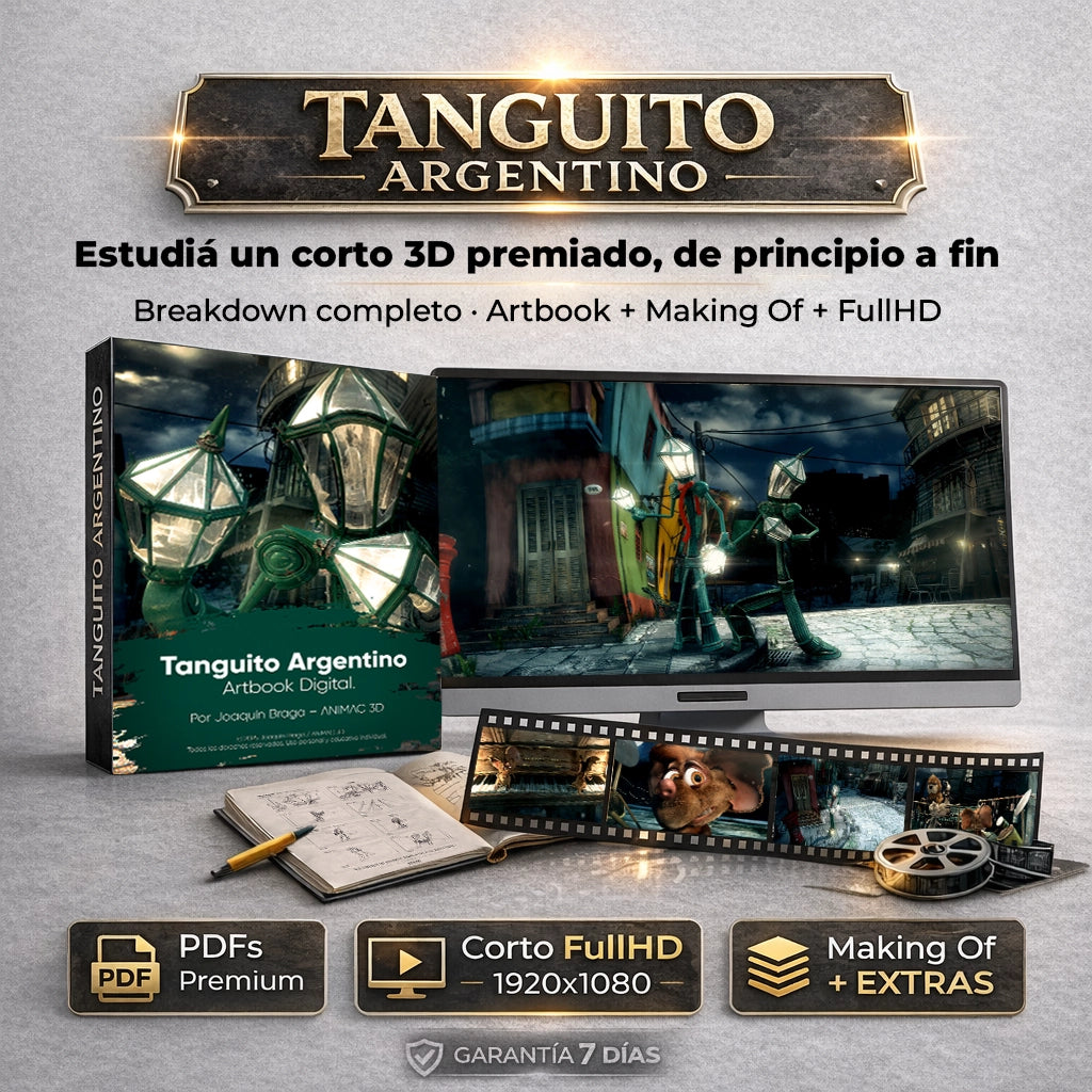 Tanguito Argentino — Artbook Digital + Corto FullHD